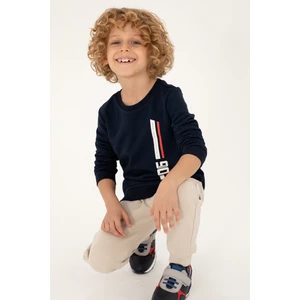 U.S. Polo Assn. Erkek Çocuk Lacivert Sweatshirt 50293546-VR033