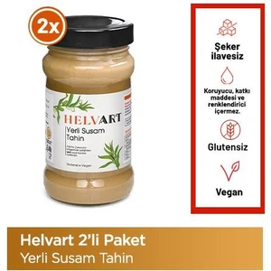 Helvart Yerli Susam Tahin 300 G x 2 Adet