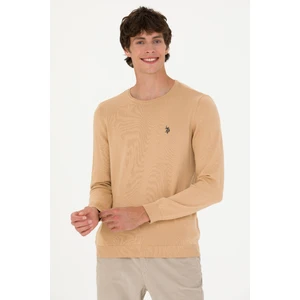 U.S. Polo Assn. Erkek Kum Melanj Kazak /Triko 50275848-VR123