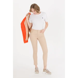 U.S. Polo Assn. Kadın Kum Pantolon (Kanvas-Chino) 50266061-VR085