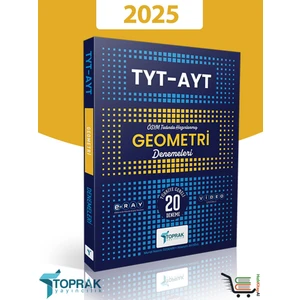 Toprak Yayıncılık 2025 Model TYT - AYT Geometri 20'li Deneme