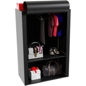 Bez Dolap Çelik Profilli Askılı Çok Amaçlı Kumaş Gardırop