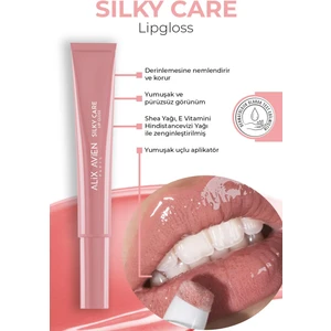 Dolgun Gürünüm ve Nemlendirici Etkili Dudak Parlatıcısı - Silky Care Lipgloss 307 Rose Petal