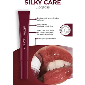 Dolgun Gürünüm ve Nemlendirici Etkili Dudak Parlatıcısı - Silky Care Lipgloss 310 Cherry Mauve