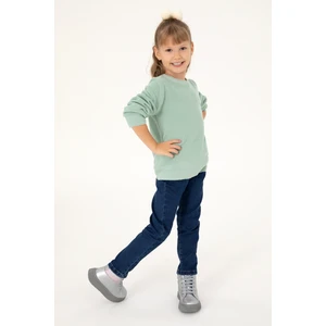 U.S. Polo Assn. Kız Çocuk Su Yeşili Kazak /Triko 50293601-VR048