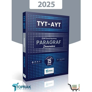 Toprak Yayıncılık 2025 Model TYT - AYT Paragraf 15'li Deneme