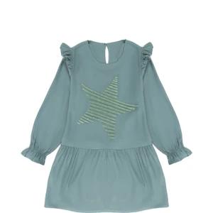 U.S. Polo Assn. Kız Çocuk Mint Elbise (Dokuma) 50273514-VR090