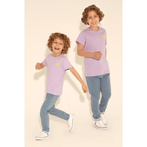 U.S. Polo Assn. Erkek Çocuk Lila Tişört 50288062-VR034