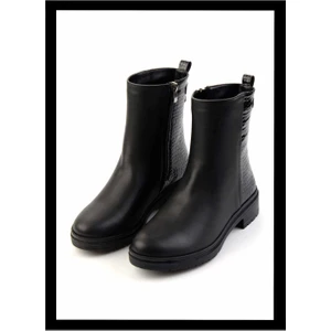 Harley Davidson Siyah  Kadın Bot & Bootie K02724201509