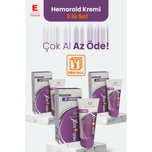 Pinky London 3'lü Set Hemorox - H.emoroid Kremi ( 3 Adet x 50 ML )
