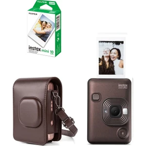 Instax Mini Liplay Hybrid Fotoğraf Makinesi 10'lu Film Liplay Uyumlu Çantalı Set
