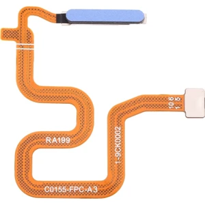 Realme 7 4g Uyumlu Parmak Izi Okuyucu Flex RMX2151 Mavi