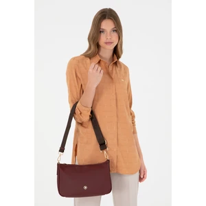 U.S. Polo Assn. Kadın Bordo Çanta 50303434-VR014