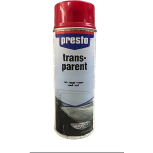 Transparan Kırmızı Stop Boyası