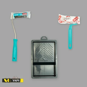 Hobi Boyacı Kabı+Kadife Rulo 10 Cm+5 cm