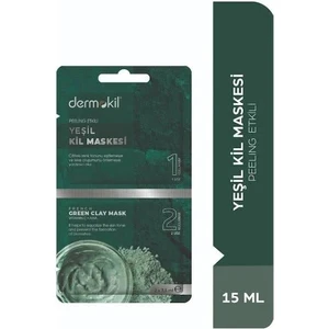Peeling Etkili Yeşil Kil Maskesi - Iki Kullanımlık 2 x 7,5ml