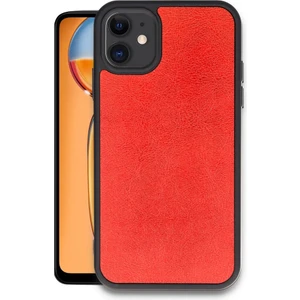 iPhone 11 Kılıf Çizik ve Darbelere Tam Koruma Lens ve Kamera Korumalı Deri Aras Kapak