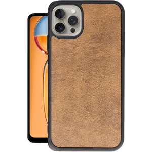 iPhone 14 Pro Kılıf Çizik ve Darbelere Tam Koruma Lens ve Kamera Korumalı Deri Aras Kapak