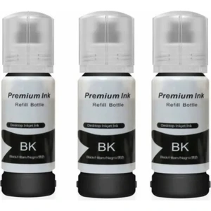 Epson 103 Ecotank  L1250 Siyah Ithal Muadil Mürekkep 70 ml / 3 Adet