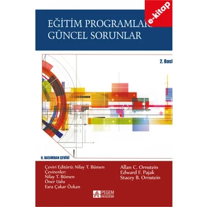 Eğitim Programlarında Güncel Sorunlar (e-kitap)