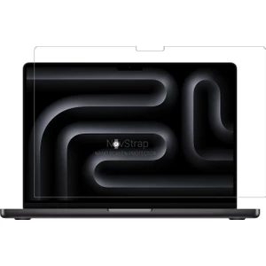 Novstrap Apple Macbook Pro 16 Inç M4/pro/max A3186 A3403 ile Uyumlu Ekran Koruyucu Parlak Nano Film