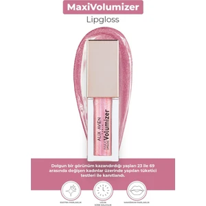 Maxivolumizer Lipgloss 204 - Pearly Queen - Kalıcı ve Nemlendirici Ruj - Dolgunlaştırıcı Etki