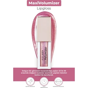 Maxivolumizer Lipgloss 207 - Rosy Violet - Kalıcı ve Nemlendirici Ruj - Dolgunlaştırıcı Etki