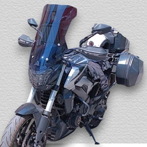 Dominar 250 Dominar 400 Tur Camı + (Montaj Demiri ) Cam Yükseklik 60CM x Üst Genişlik 40CM Yeni