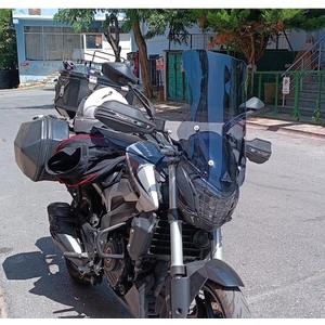 Dominar 250 Dominar 400 Tur Camı (Montaj Demiri ) Cam Yükseklik 60CM x Üst Genişlik 40CM