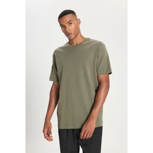 %100 Pamuk Modern Fit Normal Kesim Bisiklet Yaka Tişört