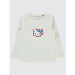 Civil Girls Kız Çocuk Sweatshirt 6-9 Yaş Ekru