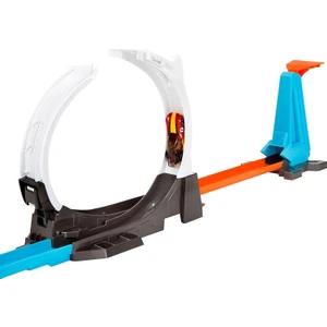 Hot Whells Track Builder Süper Fırlatma Aksiyonu Yarış Seti
