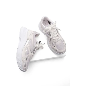 Kadın Sneaker Spor Ayakkabı Kalın Taban Bağcıklı Nevila