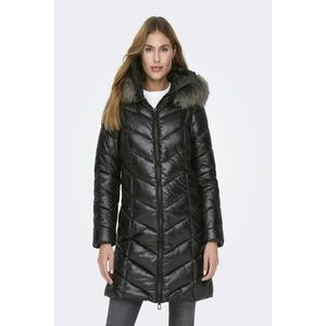 Onlfever Puffer Coat Lıfe cc Otw Siyah 15322004