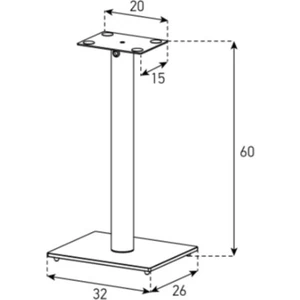 Sp 100 Hoparlör Standı Ayağı