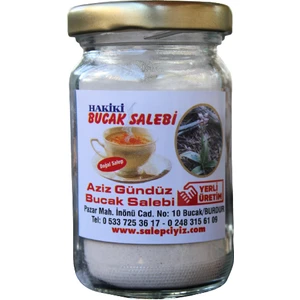 Aziz Gündüz Doğal Bucak Salebi Dondurmalık Toz Sahlep 100 gr