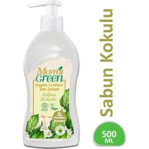 Mom's Green Organik  Sıvı Sabun - Sabun Kokulu 500 ml