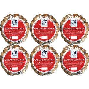 Garland Kuru Incir 200 gr x 6 Adet