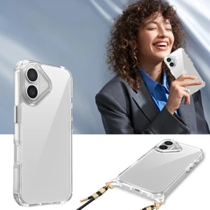 Apple iPhone 16 Kılıf Airbagli Takılabilir Askı Aparatlı Redclick Snap Silikon Kapak