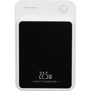 M1021 10000MAH Magsafe 15W HSC22.5W+PD20W+QC3.0 Beyaz LCD Taşınabilir Şarj Cihazı Powerbank