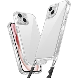Apple iPhone 15 Kılıf Airbagli Takılabilir Askı Aparatlı Redclick Snap Silikon Kapak
