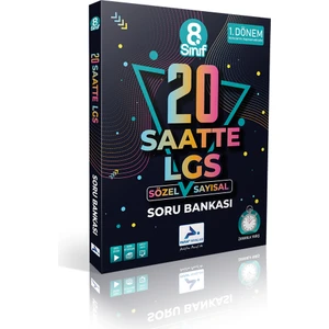 Paraf Yayınları 8. Sınıf 20 Saatte LGS Soru Bankası
