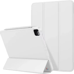 Redmud Teknoloji Apple iPad Pro 11 Inç 1.2.3.4. Nesil Ile Uyumlu Kılıf Standlı Uyku Modlu Kalem Bölmeli Akıllı Kılıf