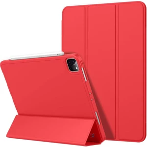 Redmud Teknoloji Apple iPad Pro 11 Inç 1.2.3.4. Nesil Ile Uyumlu Kılıf Standlı Uyku Modlu Kalem Bölmeli Akıllı Kılıf