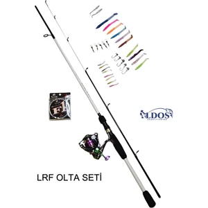 180 cm Lrf Tam Takım Olta Seti 3-12 gr 33 Parça Hobi Seti