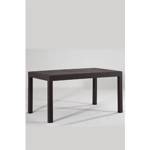 Rattan Masa 70X120 Sabit Masa - Bahçe Balkon Teras 1. Kalite Orta Boy