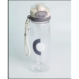 750 ml Çift Renk Baskılı Matara + Temizleme Fırçası