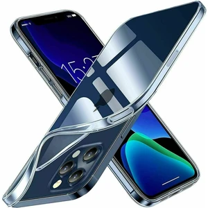 Bilişim Aksesuar iPhone 15 Pro Kılıf Süper Şeffaf Silikon