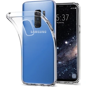 Bilişim Aksesuar Samsung Galaxy S9 Plus Kılıf Süper Şeffaf Silikon
