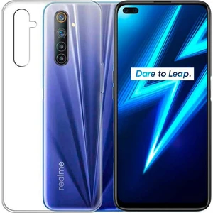Bilişim Aksesuar My Bilişim Realme 6 Pro Kılıf Süper Şeffaf Silikon - Şeffaf